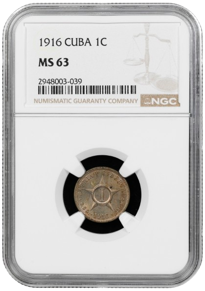 1C 1916 NGC MS63