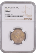20C 1920 NGC MS62