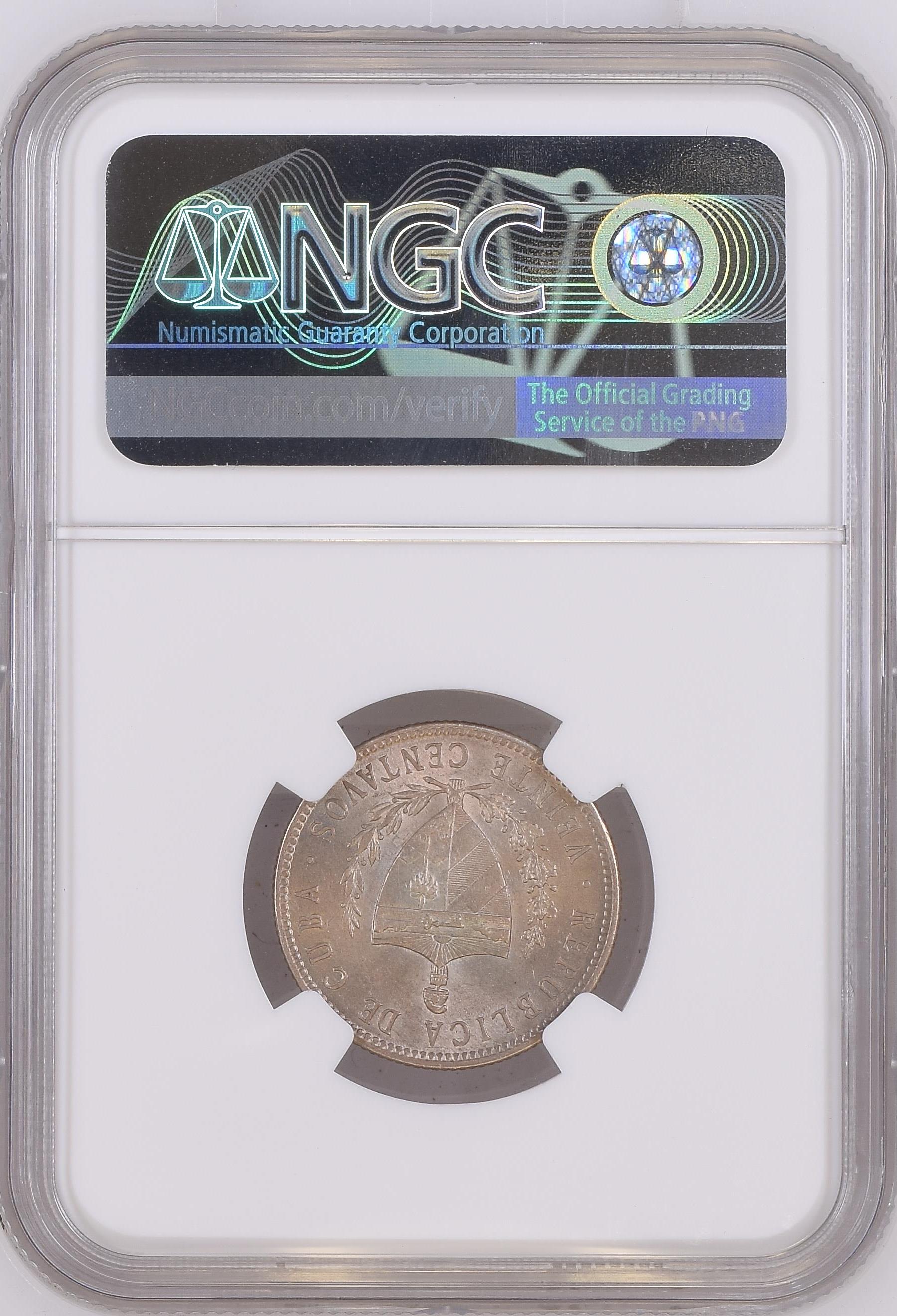 20C 1920 NGC MS62