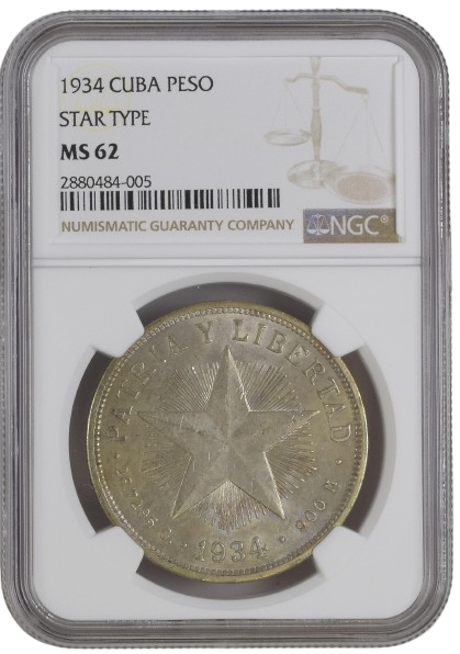 1P 1934 NGC MS62