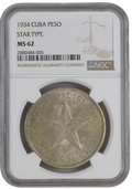 1P 1934 NGC MS62