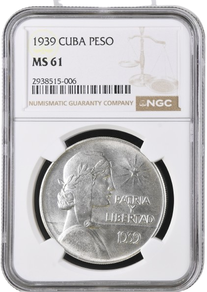 1P 1939 ABC NGC MS61