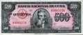 Billete 500P 1950