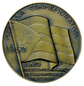 1952 Medalla - Centenario de la Bandera Cubana