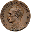 1953 Medalla - Centenario de Jose Marti