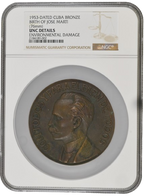 1953 Medalla - Centenario de Jose Marti NGC UNC Details