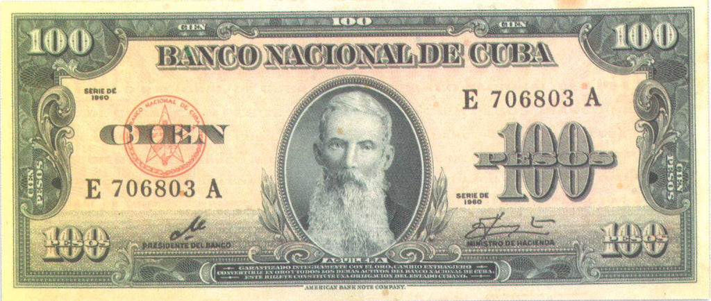 100 Pesos 1960 - CHE