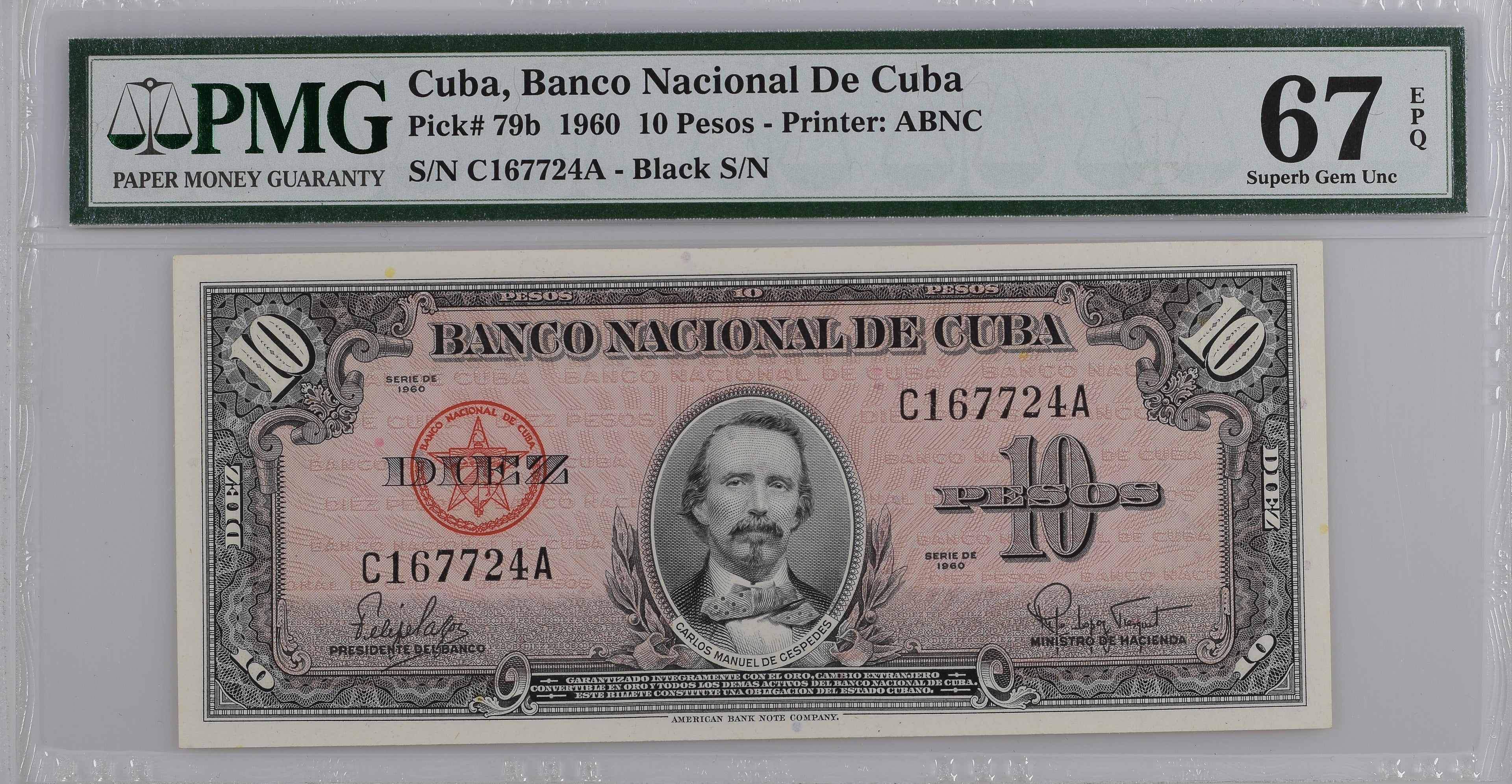 10P 1960 PMG 67