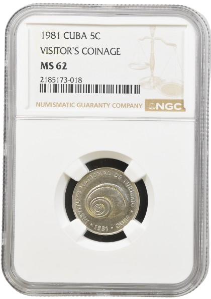 5c 1981 Intur NGC MS62