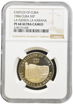 5P Silver 1984 PF68 - LA FUERZA LA HABANA