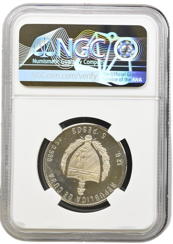 5P Silver 1984 PF68 - LA FUERZA LA HABANA
