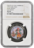 1P 1995 Pirates of the Caribbean - Anne Bonny NGC MS68