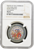 1P 1995 Pirates of the Caribbean - Henry Morgan NGC MS66