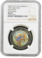 1P 1995 Pirates of the Caribbean - Mary Read MS68