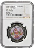 1P 1995 Pirates of the Caribbean - Piet Heyn NGC MS67