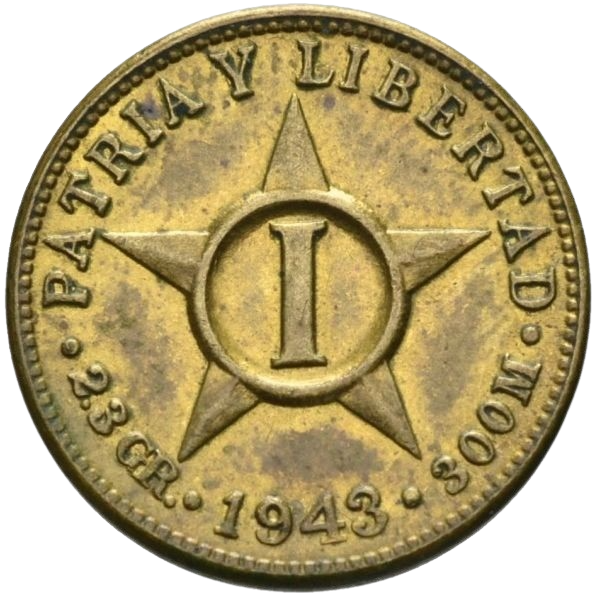 1C 1943 - Brass