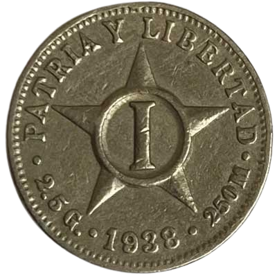 1 Centavo 1938