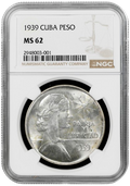 1 Peso 1939 ABC NGC MS62