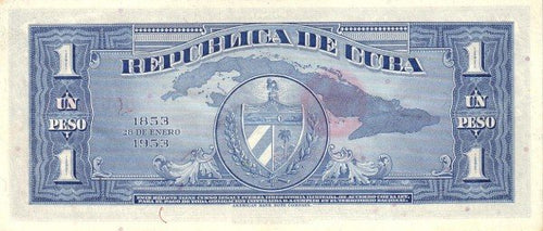1 Peso 1953 - Manifiesto de Montecristi 1895