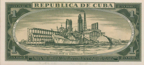 1 Peso 1975 - 15 Años de Desarrollo Economico