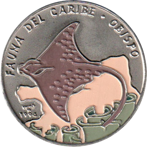 1P 1994 - Fauna del Caribe - Obispo