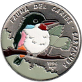 1P 1996 - Fauna del Caribe - Cartacuba