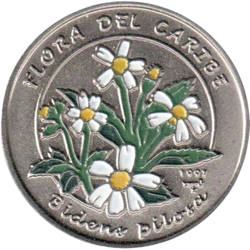 1P 1997 - Flora del Caribe - Bidens Pilosa