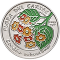 1P 1997 - Flora del Caribe - Cordia Sebestena