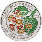 1P 1997 - Flora del Caribe - Cordia Sebestena