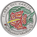 1P 1997 - Flora del Caribe - Hibiscus Elatus