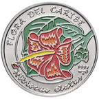 1P 1997 - Flora del Caribe - Hibiscus Elatus