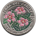 1P 1997 - Flora del Caribe - Lochnera Rosea