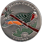1P 2001 - Fauna Cubana - Cotorra
