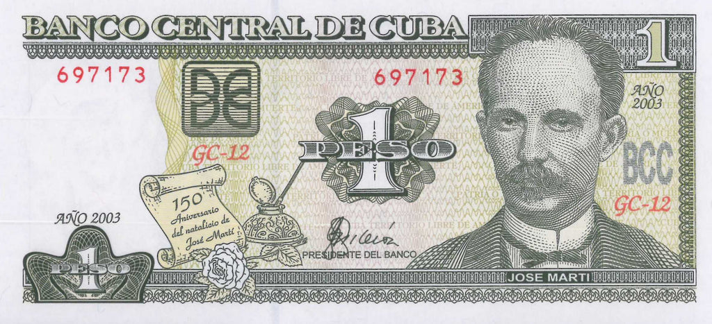 1P 2003 - 150 Aniversario del natalicio de Jose Marti