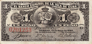 1 Peso 1896