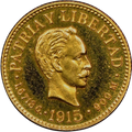 1 Peso Oro 1915