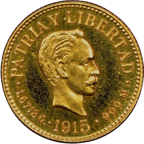 1 Peso Oro 1915
