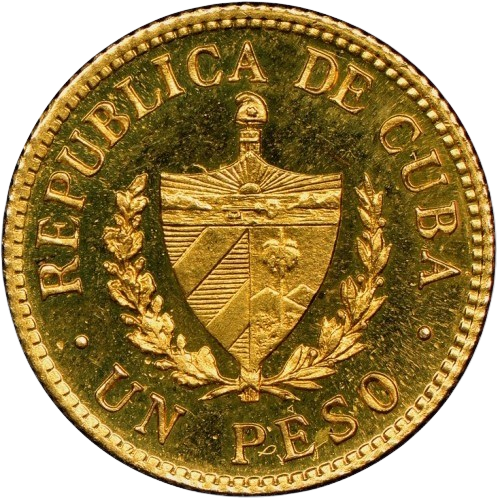 1 Peso Oro 1915