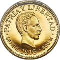 1 Peso Oro 1916