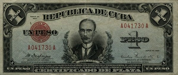 1 Peso 1934