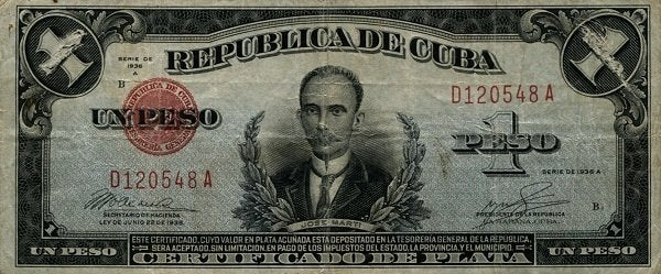 1 Peso 1936 A