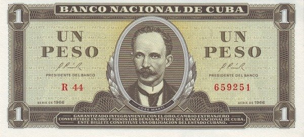 1 Peso 1966