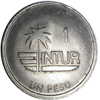 1 Peso 1989 Intur