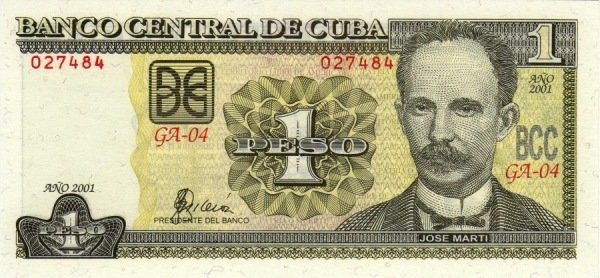1 Peso 2001