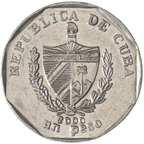 1 Peso CUC 2000