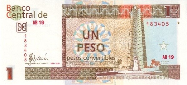 1 Peso CUC 2006