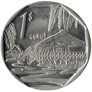 1 Peso CUC 2012