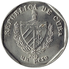 1 Peso CUC 2012