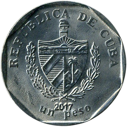 1 Peso CUC 2017