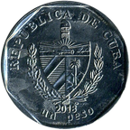1 Peso CUC 2018